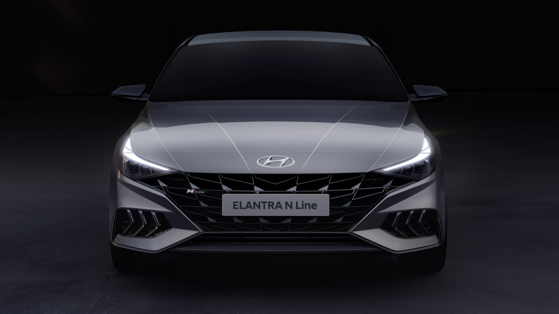 Hyundai Elantra N Line - widok z przodu