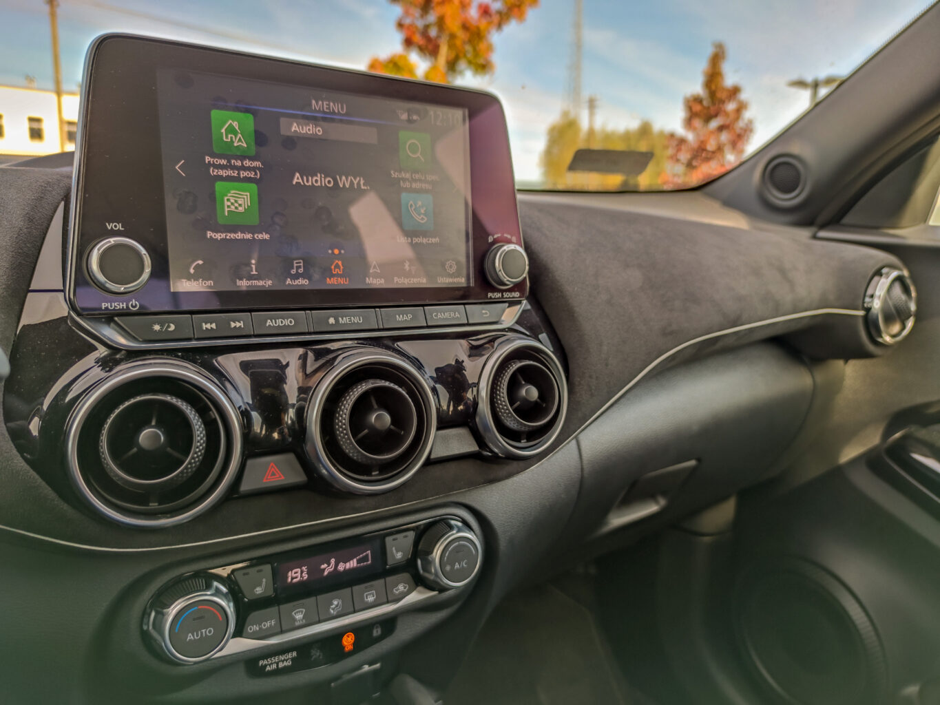 Nissan Juke - system multimedialny