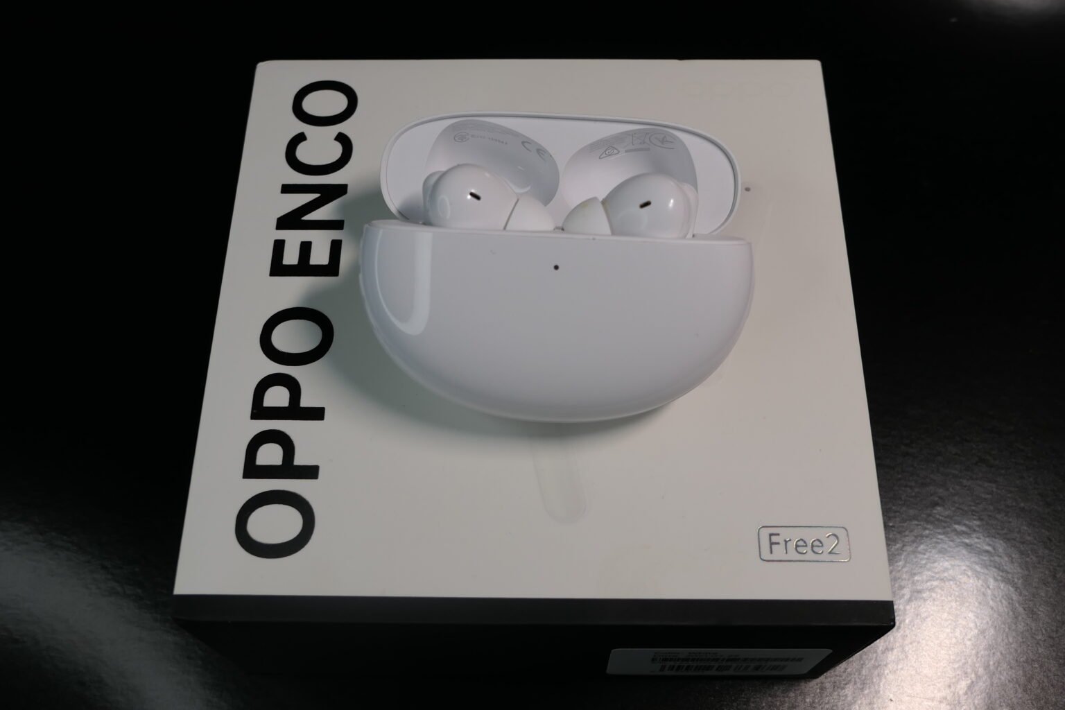 OPPO EncoFree 2 - pudełko i etui