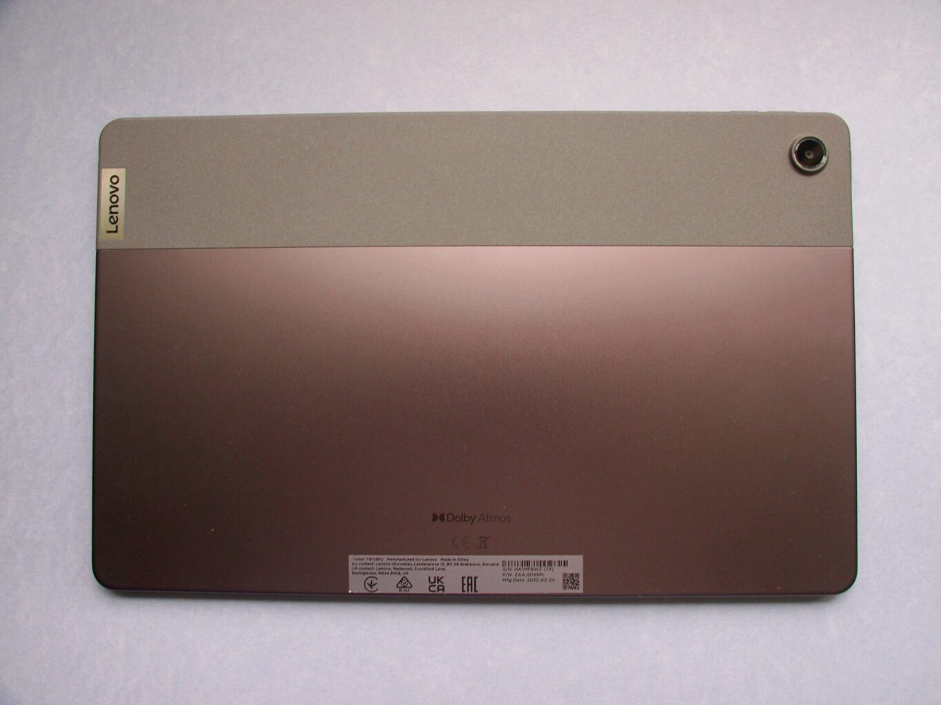 Lenovo Tab M10 tył