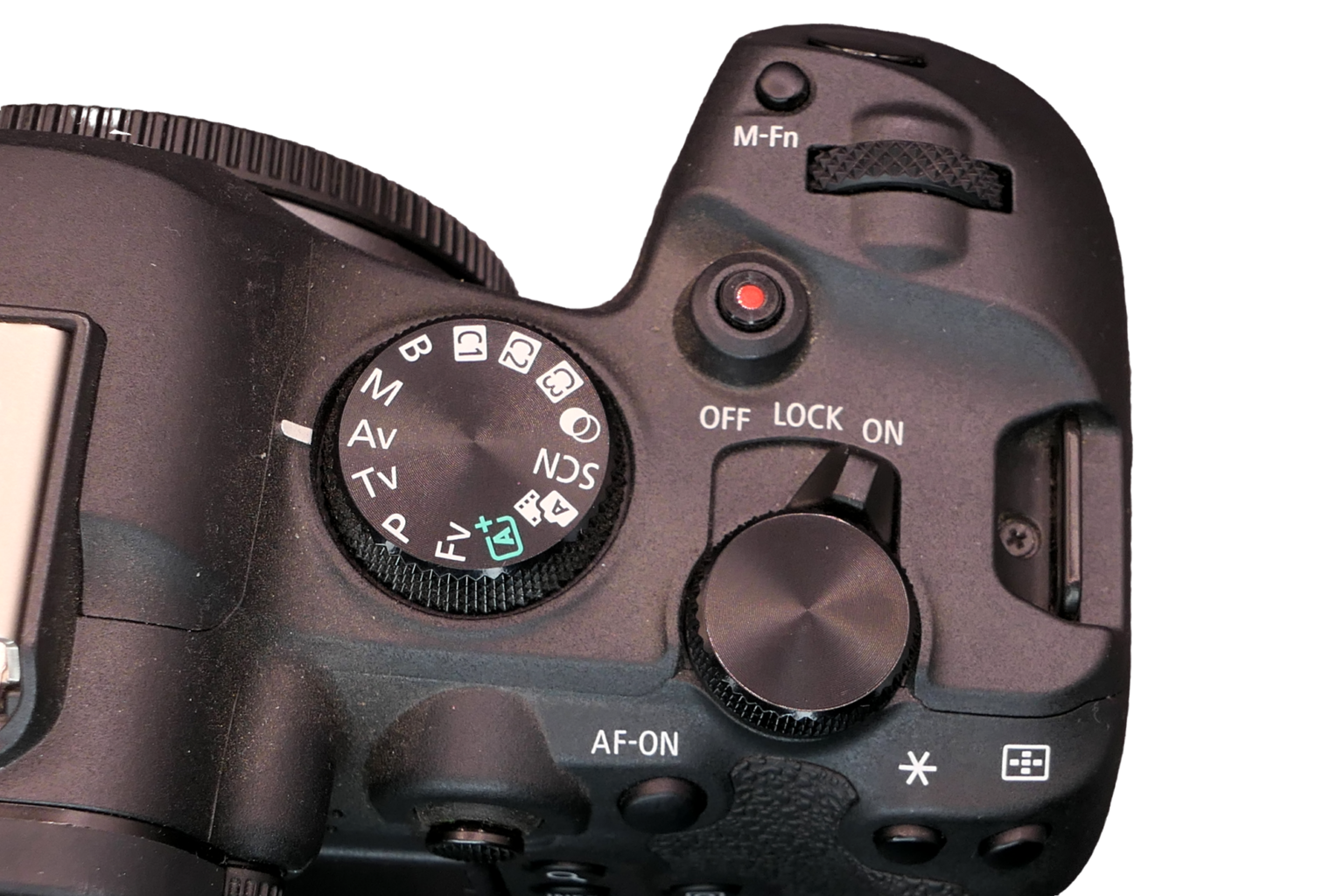 Canon EOS R6 przełączniki
