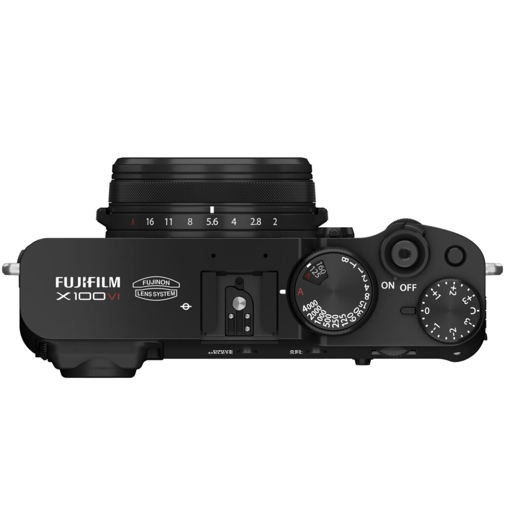 Fujifilm X100 VI widok z góry