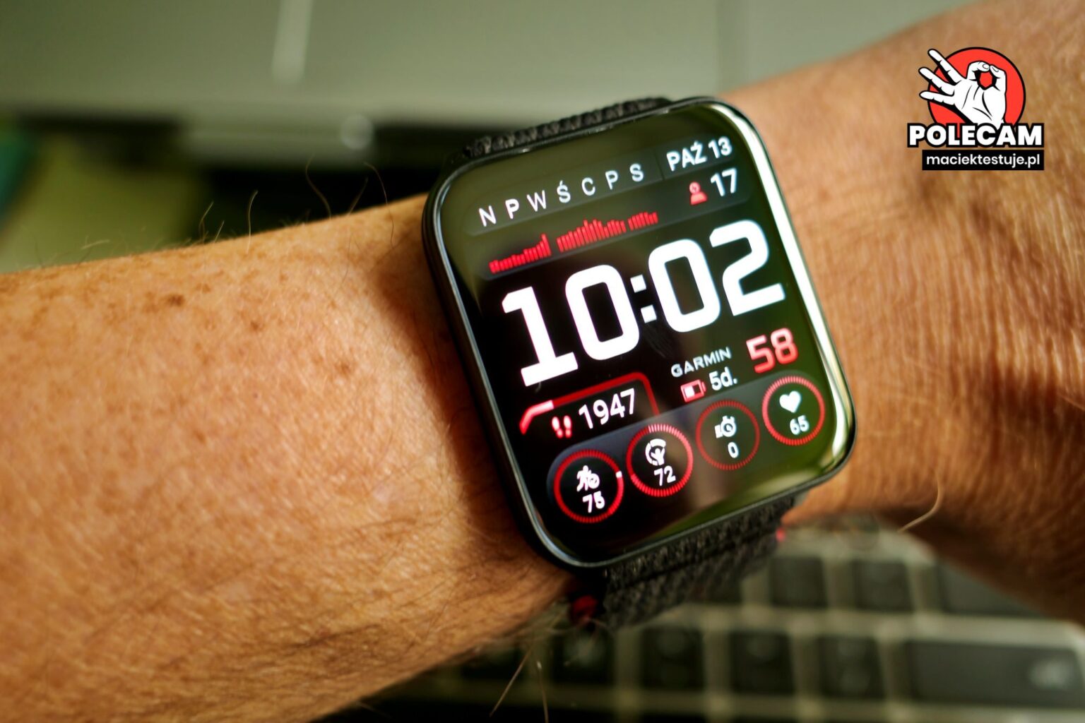 Garmin Venu X1 - polecam maciektestuje.pl